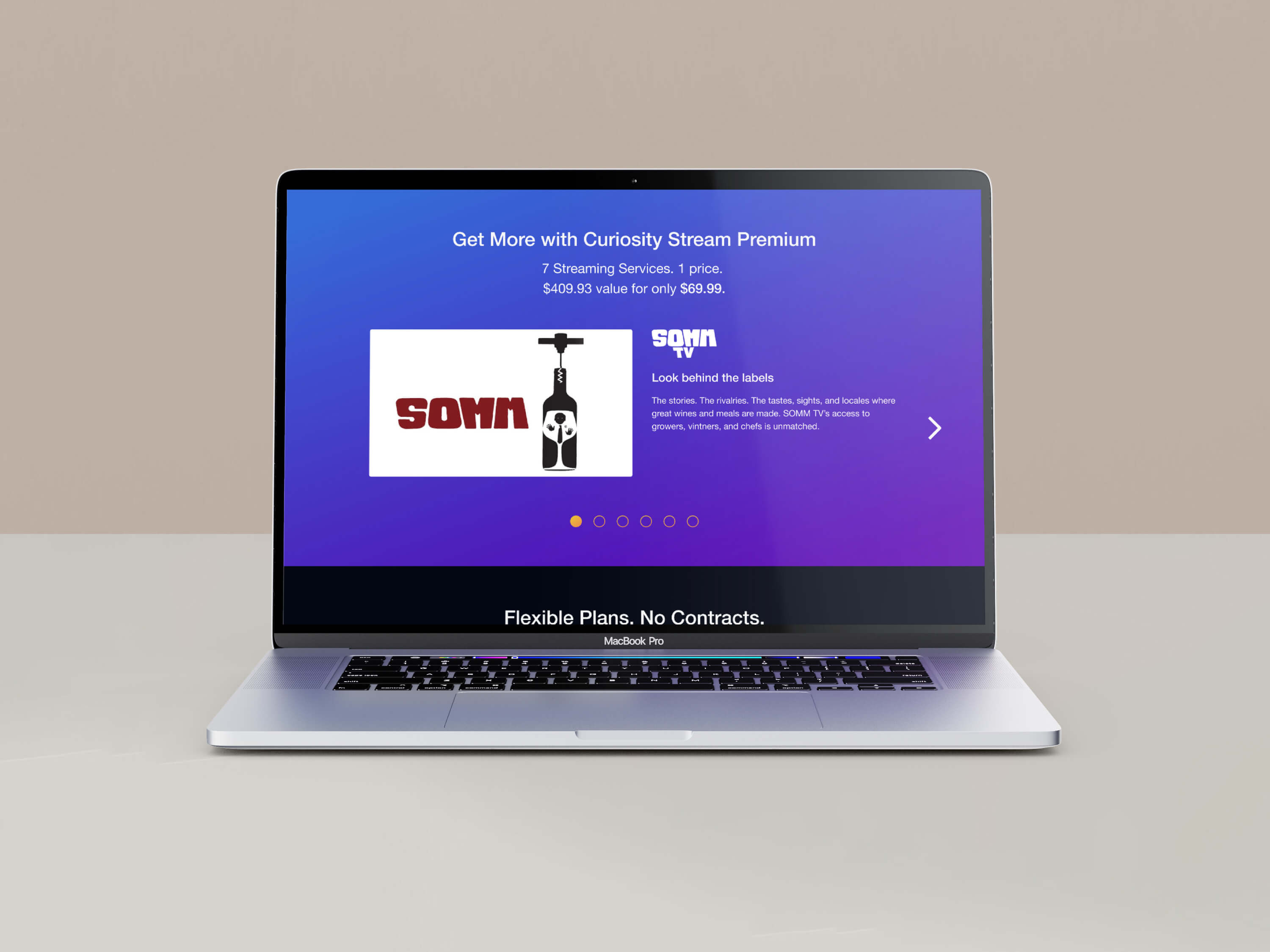 Landing page - premium